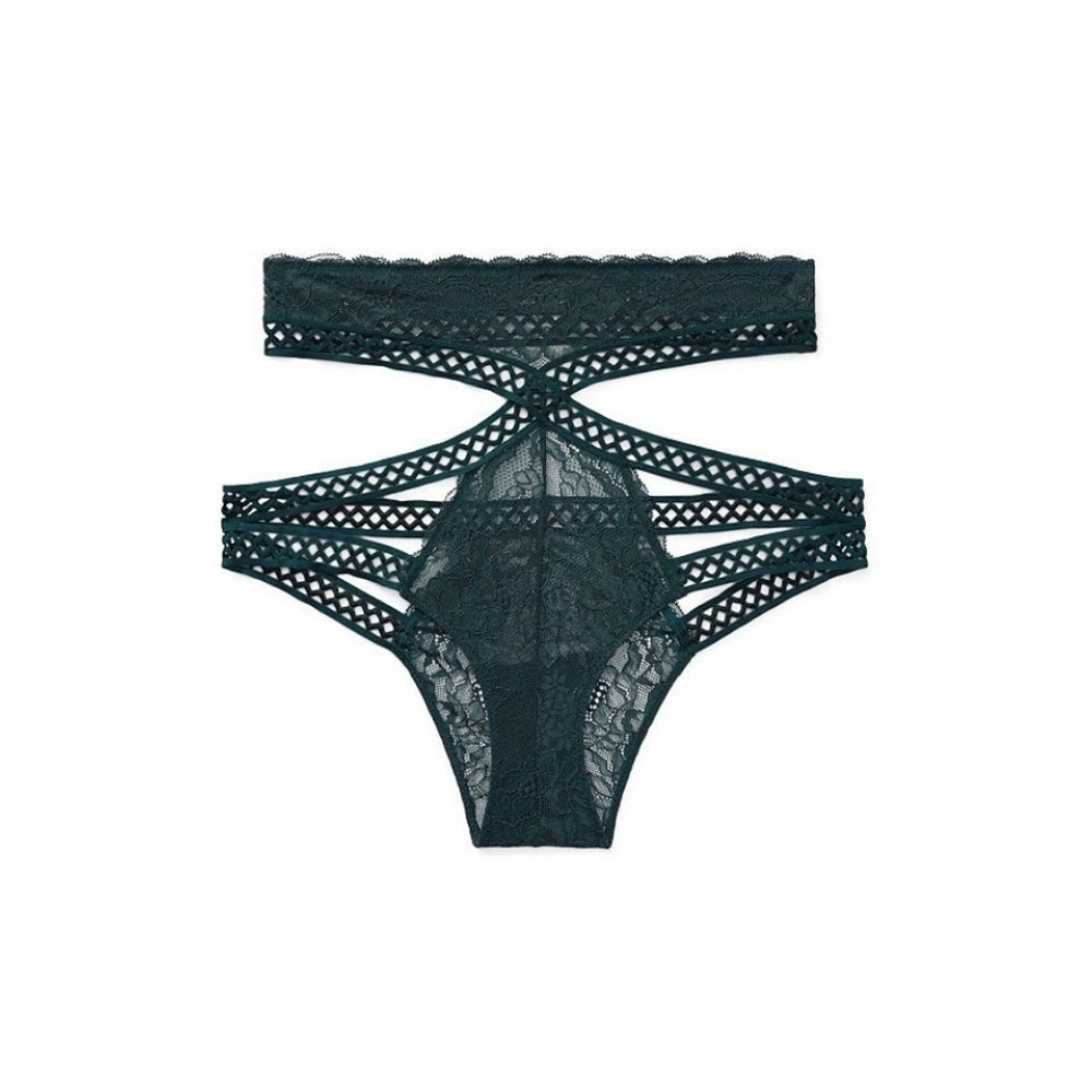 NWT VERANA SEXY PANTY IN DARK GREEN - Picture 3 of 4